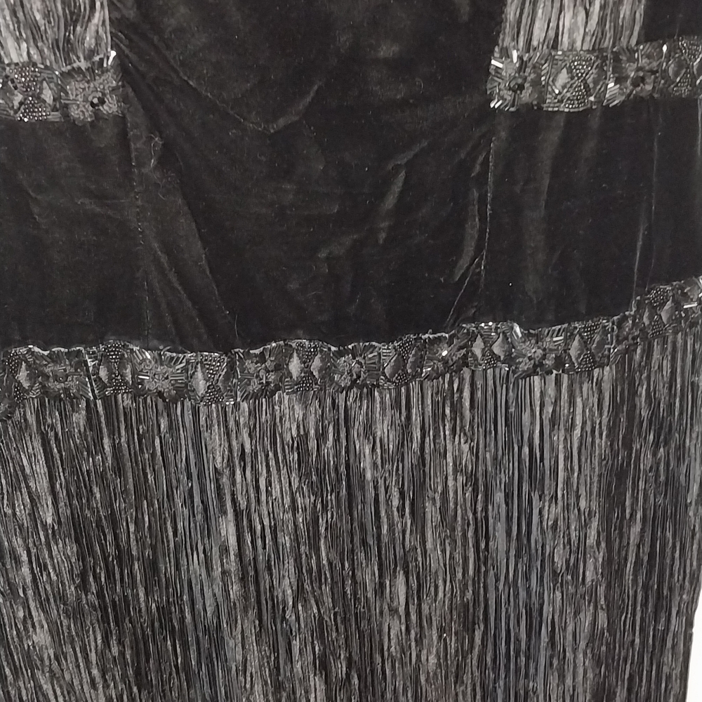 Mary McFadden Couture Vintage Silk Evening Gown - Picture 9 of 14